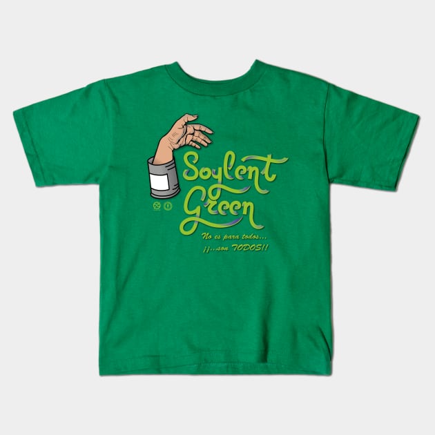 Soylent Green Kids T-Shirt by CrawfordFlemingDesigns